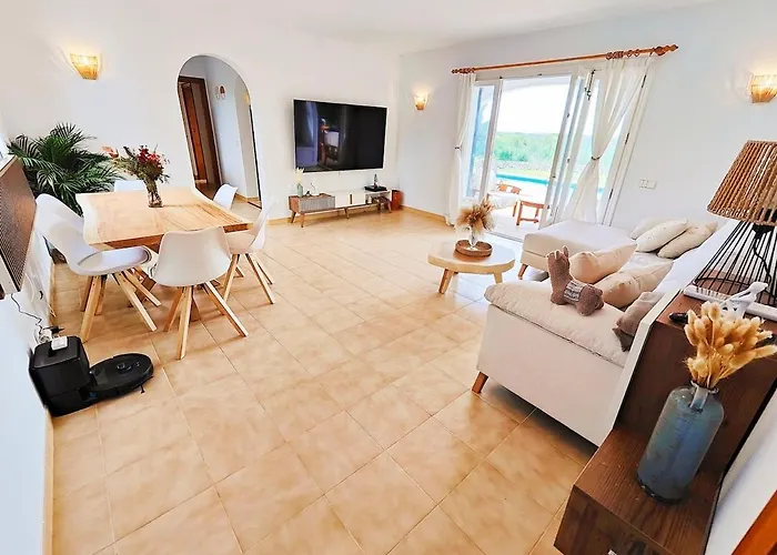 וילה Nuralux - Vistas Espectaculares, Piscina Privada Y Bbq סנט קלימנט